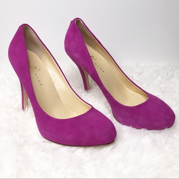 Ivanka Trump Shoes - Ivanka Trump | Purple Suede Pump Heels Size 10